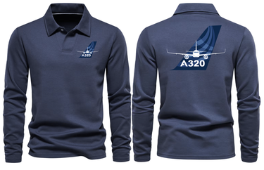 AIRBUS A320 LONG SLEEVE POLO